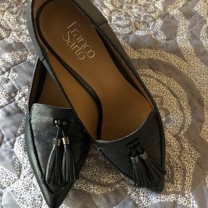 Size 8.5 Franco Sarto Chunky Heels!